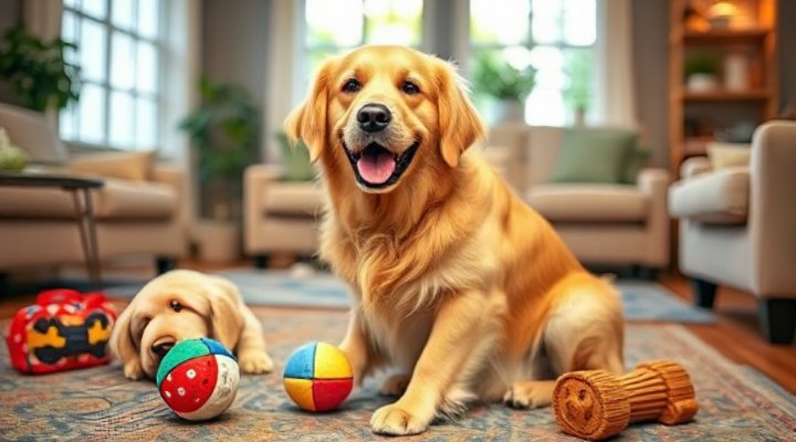 Happy dog after aggressive behavior training
