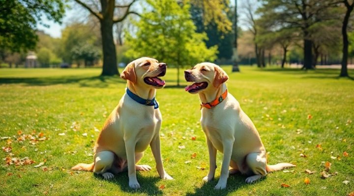 ESA dog training session