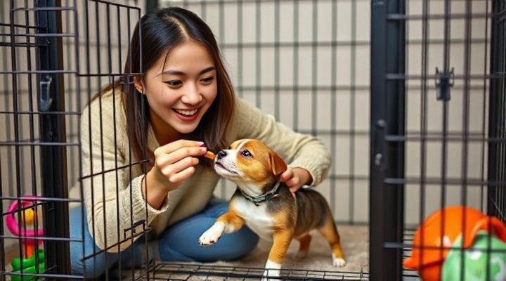 Puppy Cage: How to Choose the Right Cage and Use It Properly