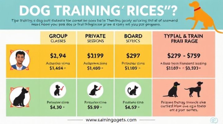 Dog Training Prices: How to Choose the Best Training Program for Your Budget