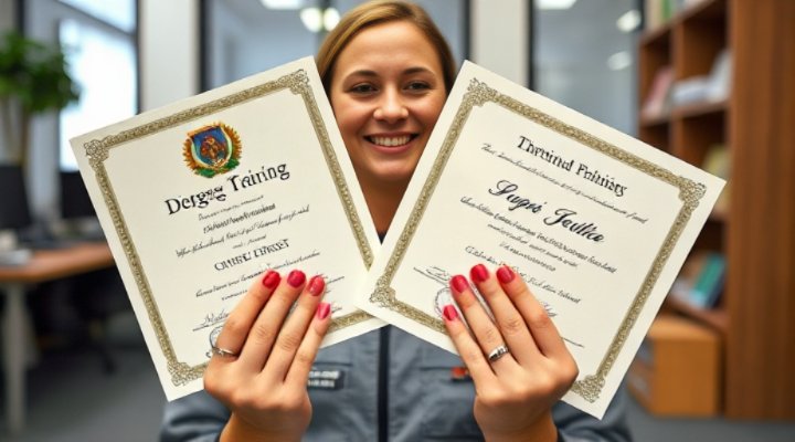 Checking a dog trainer's certifications and qualifications